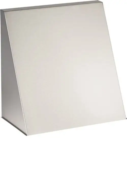 STIEBEL-ELTRON-Aussenhaube-Edelstahl-LTM-dezent-BA-VA-410-B-blank-237629 gallery number 1